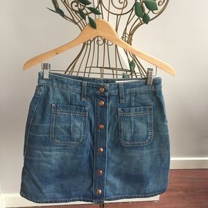 Rag & Bone Denim Skirt